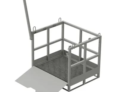 фото Паллета контейнер для 12-ти газовых баллонов 40/50 л КБК-01