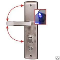 Фото №0 АЛЛЮР РН-А222-1 подсветка для кит. металл. дверей левая Комплект ручек (12)