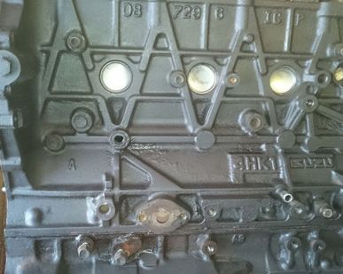 фото Блок цилиндров двигателя ISUZU 4HK1
