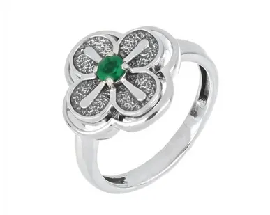 фото Кольцо Не устраши бедой Господи с фианитами