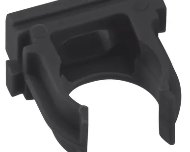 фото Крепеж-клипса d25мм Plast PROxima черн. (уп.10шт) EKF derj-z-25b