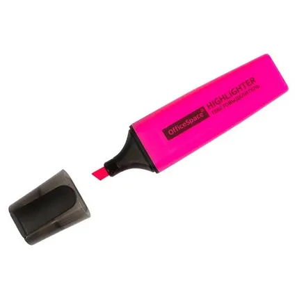 Фото №0 Текстмаркер ОФФИС СПЭЙС 1-5 мм розовый (H_16451)