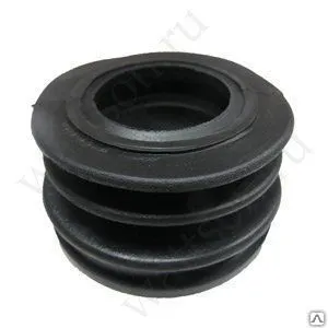 Фото №0 Резиновая редукция СИМТЕК Манжета переходная D 32х50 трехлепестковая черная