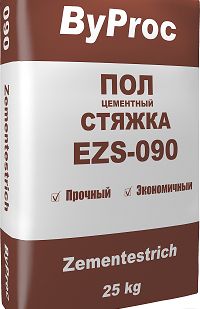 фото Пол цементный для устройства стяжек EZS-090 25 кг
