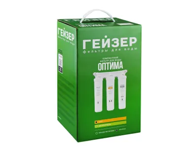 фото Фильтр Гейзер Оптима Старт (без крана) для жесткой воды