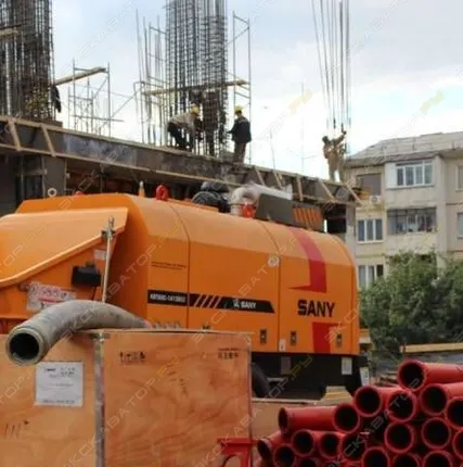 Фото №0 Аренда стационарного бетононасоса Sany HBT60C-1816 III, Нижний Новгород