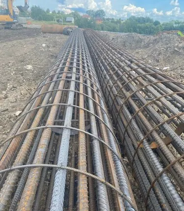 Фото №0 Буронабивные сваи