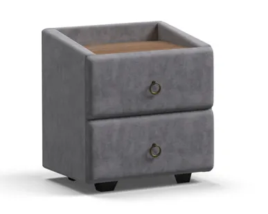 фото Тумба BOSS CLASSIC Велюр Роял агат, Орех Селект