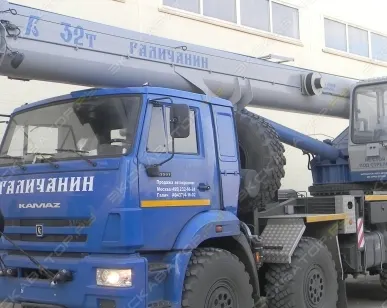 фото Аренда автокрана (автомобильного крана) Галичанин КС-55729-5B шасси КамАЗ-63501 (8 х 8), Москва