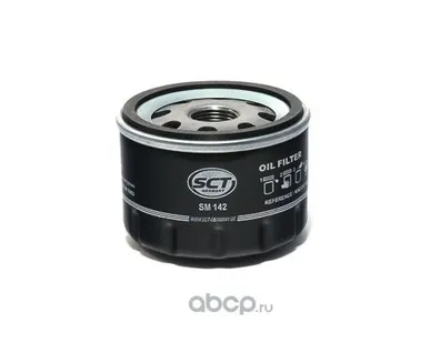 фото Фильтр масляный SCT SM 142 RNLT LOGAN/SANDERO/FLUENCE/LADA LARGUS/NISSAN NO