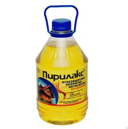 Фото №0 Огнебиозащитный материал ПИРИЛАКС-Терма для древесины 50 кг.