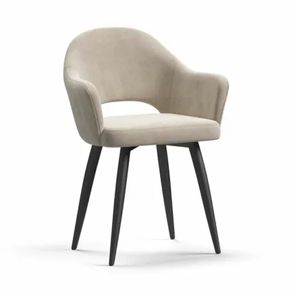 Фото №0 Стул ОРИЕНТ Velutto пепел, черный