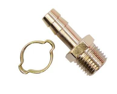 фото FUBAG Переходник 1/4" M наруж. резьба на ёлочку 8 мм (с обжимом 8х13), FUBAG