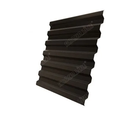 Фото №0 Профнастил С21R Grand Line 0,5 Atlas RR 32 темно-коричневый