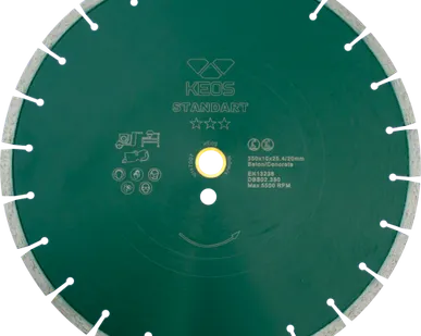 фото Диск алмазный KEOS Standart сегментный (бетон) 350мм/25.4/20 (DBS02.350)