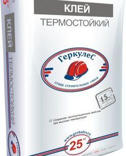 фото Клей "Геркулес" термостойкий 25 кг