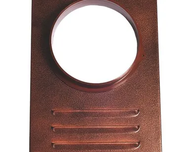 фото Elikor Вент.решетка 120круг ВР-2 медный антик