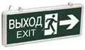 фото Светильник светодиодный ССА 1003 "ВЫХОД-EXIT" двустор. 3Вт ИЭК LSSA0-1003-003-K03