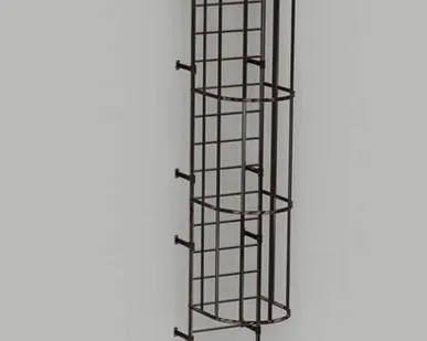 фото Пожарные лестницы с площадкой полотно 0,8м на кровлю