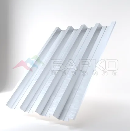 Фото №0 Профлист Н-60 -902мм(845 мм) Оцинкованная поверхность Сталь оцинкованная 0.8