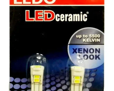 фото Светодиодная лампа LEDO CERAMIC W5W 6SMD 5630