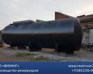 фото Резервуар стальной двустенный РГСД