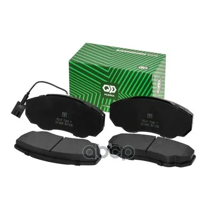 Фото №0 FDP7340T PILENGA Колодки тормозн. передн. усилен. с датч. PILENGA арт. FDP7340T