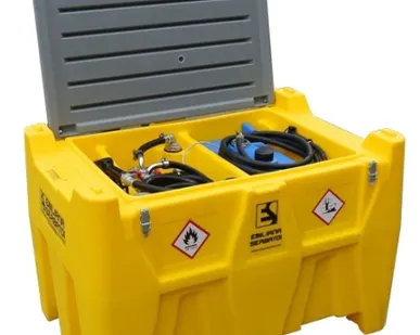 фото Carrytank 400+50 ДТ, AdBlue, электронасос 12В - 40 л/мин, 4 м шланг, пистолет-автомат