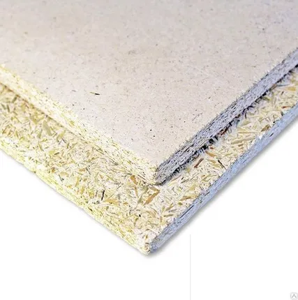 Фото №0 Гипсостружечная плита (ГСП) 500 x 1250 x 10 мм, м2