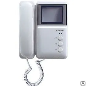 Фото №0 Видеодомофон ч/б с трубкой Kenwei KW-4HPTN VIZIT