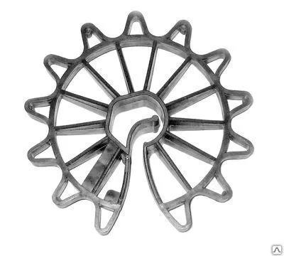 Фото №0 Фиксатор защитного слоя ЗВЕЗДОЧКА 35/16-25