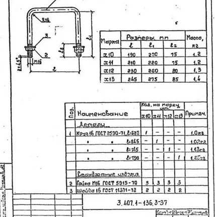 Фото №0 Хомут для ЛЭП Х-10