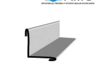 фото Уголок внутренний УВ-140. Длина 2,5 м. Оцинкованный. Крашеный.