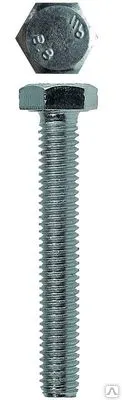 Фото №0 Болт ЗУБР с 6-гр.головк. DIN 933, кл.прочн. 8.8, оцинк. M12x100 220 шт