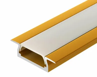 фото Профиль MIC-F-2000 ANOD Gold Deep (Arlight, Алюминий)