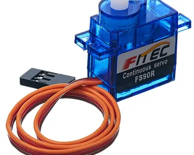 фото Микросервопривод постоянного вращения Feetech FS90R / 360°