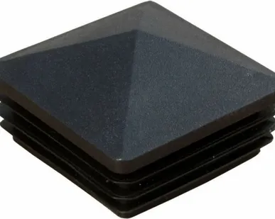 фото Заглушка 40*40 декор черная