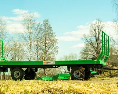 фото Прицеп рулоновоз RMZ-8 тракторный (двухосный)