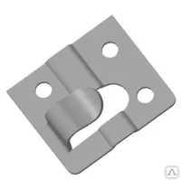 фото Кляммер концевой Techno-System TS-КК-1 1,2 нержавеющая 
сталь