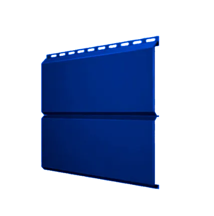 Фото №0 Сайдинг Кровля Сервис Экобрус Сигнальный синий 0,45 мм Полиэстер