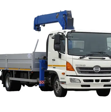 Фото №0 Манипулятор Hino 300 (борт 5 т, стрела 3.3 т)