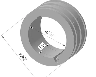 фото Муфта бандажная нижняя TCY-5РА (LMC-P1000)