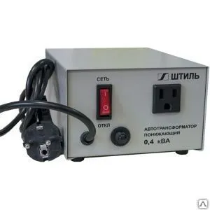 Фото №0 Автотрансформатор 0.4 ква, в сером корпусе штиль ат 220/110-0,4-50 с/к