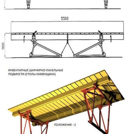 Фото №0 Подмости строительные леса алюминиевые