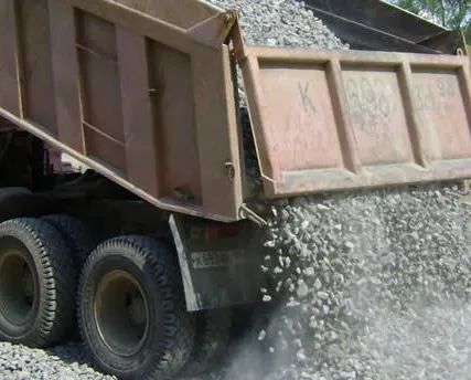 Фото №0 Щебень. Доставка камазом 13 тонн