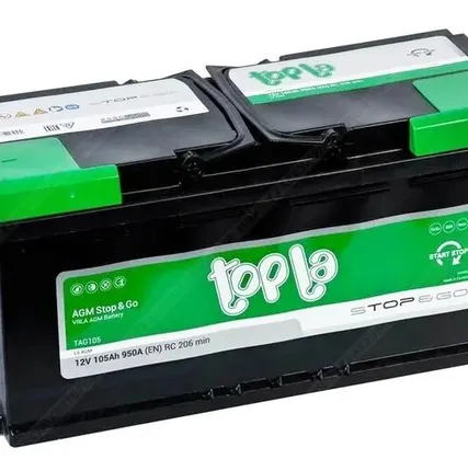 Фото №0 Аккумулятор TOPLA AGM 105 Ач о.п.
