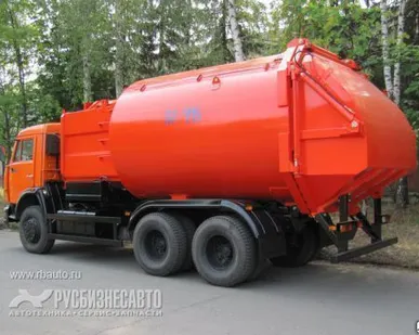 фото КО-449-02 на шасси КамАЗ 65115-3082-19 (дв. Cum., без мочевины) Мусоровоз Е
