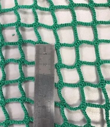 Фото №0 Сетка заградительная 20*20мм д.2,6мм Зеленый