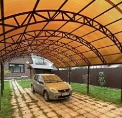 Фото №0 Навес для автомобиля