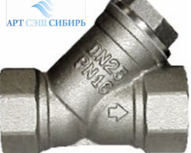 фото Фильтр латунный косой STI 11/4"